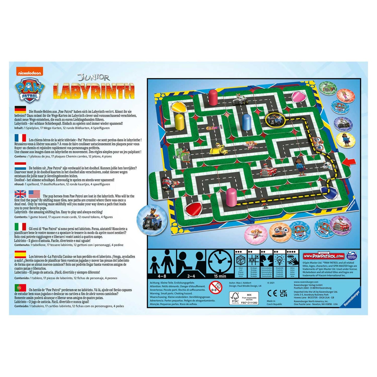 Ravensburger junior labirinto