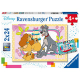 Ravensburger - The Custine cuccioli 2x24 pezzi - afbeelding 1