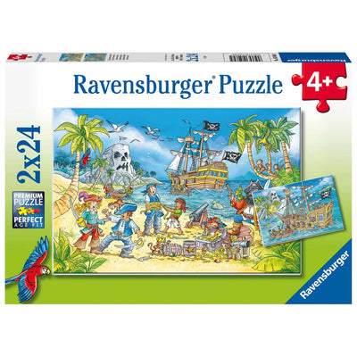 Ravensburger - Piezas de Adventure Island 2x24