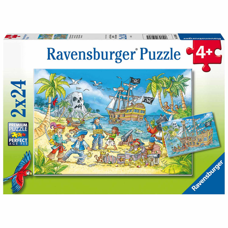 Ravensburger - Avventure Island 2x24 pezzi