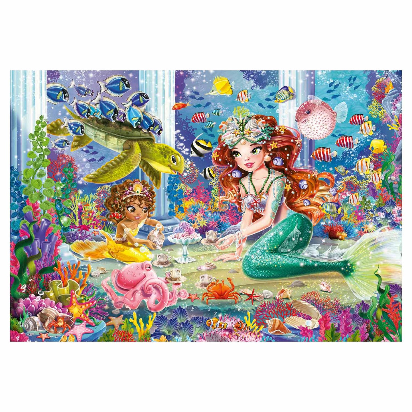 Ravensburger - sirene incantevoli 2x24 pezzi
