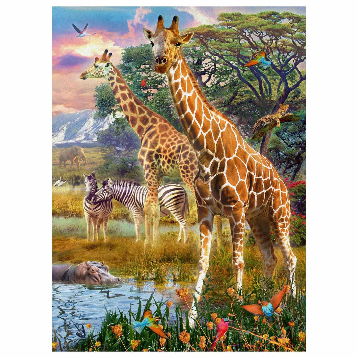 Ravensburger - colorato Savannah 150 pezzi xxl