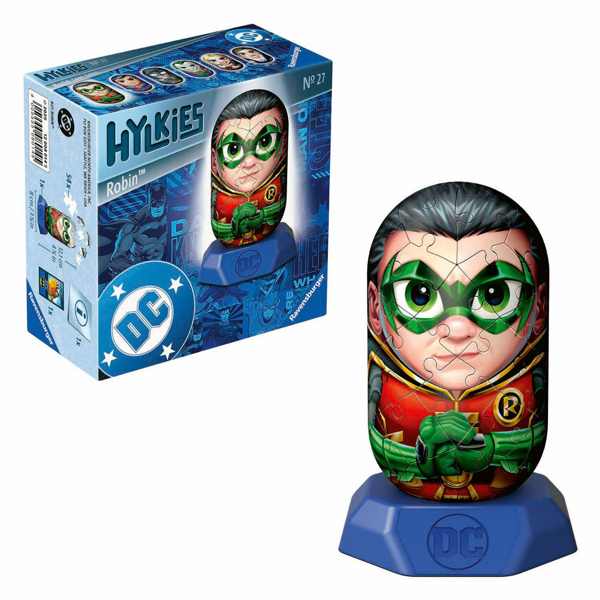 Puzzle 3D Ravensburger Hylkies DC Robin - 54 pezzi.