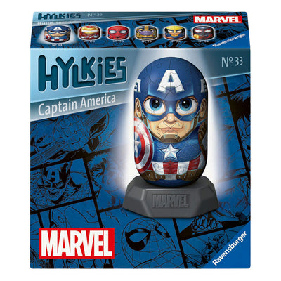Ravensburger Puzzle 3D Hylkies Marvel Capitán América - 54 uds.