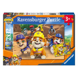 Puzzle Ravensburger Rubble Crew - 2x12 pz. - afbeelding 1