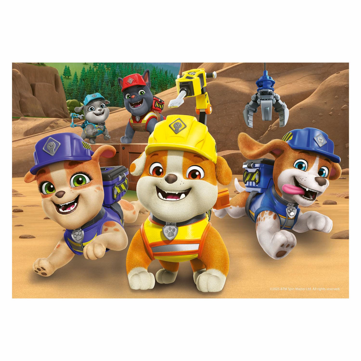 Puzzle Ravensburger Rubble Crew - 2x12 pz.