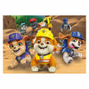 Ravensburger legpuzzel paw patrol rubble crew - 2x12 stukjes karton.