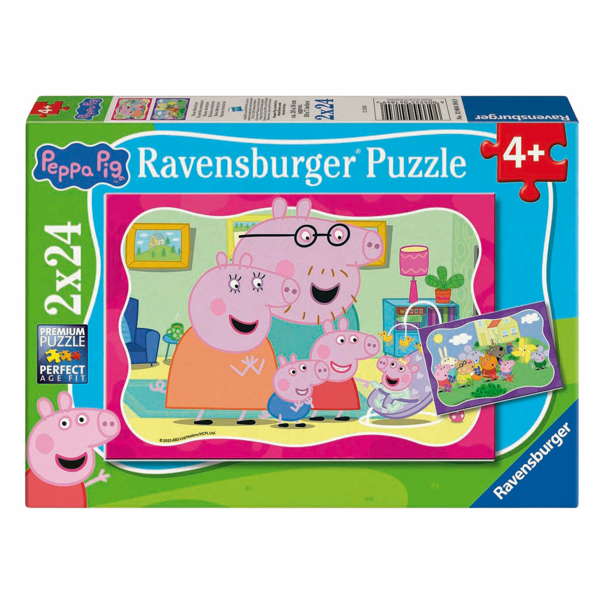 Puzzle Ravensburger Peppa Pig - 2x24 pz.