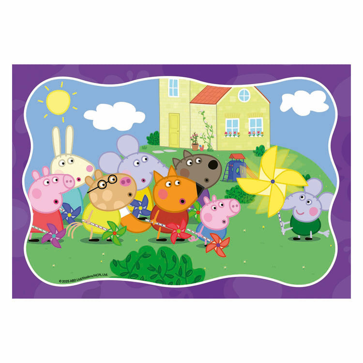 Ravensburger rompecabezas peppa pig - 2x24 uds.