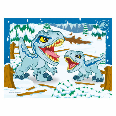 Puzzle Ravensburger Jurassic World Explorers - 4 puzzle