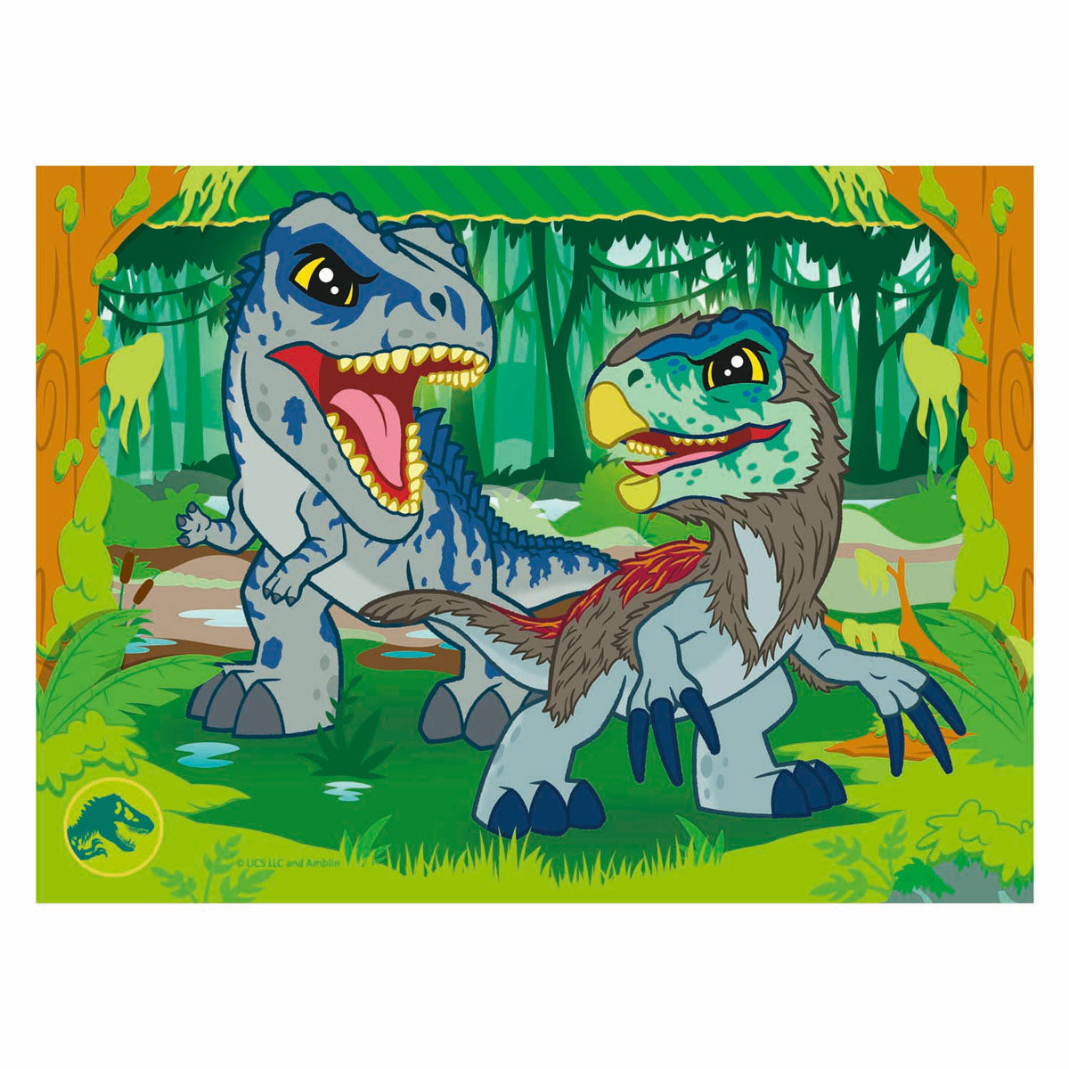 Puzzle Ravensburger Jurassic World Explorers - 4 puzzle