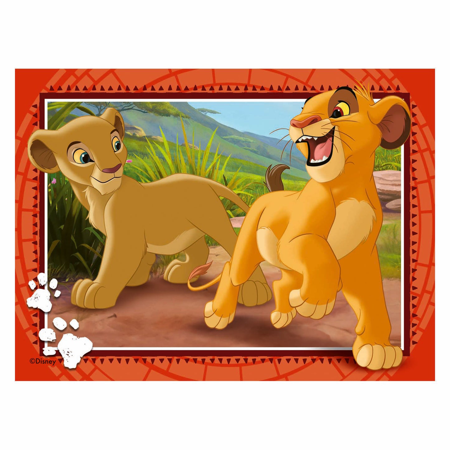 Ravensburger the lion king 4-in-1 puzzel