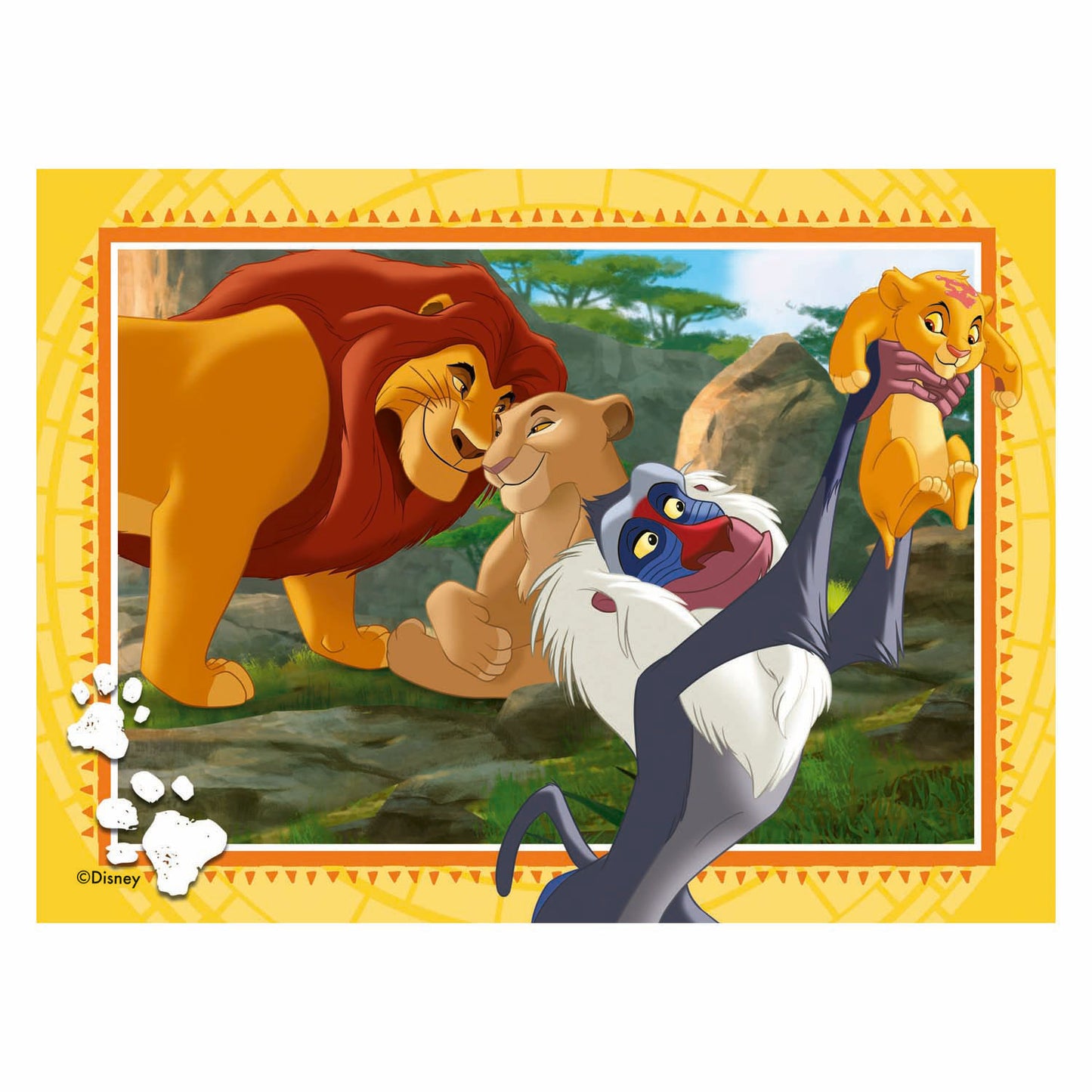 Puzzle Ravensburger Disney Il Re Leone - 4 puzzle