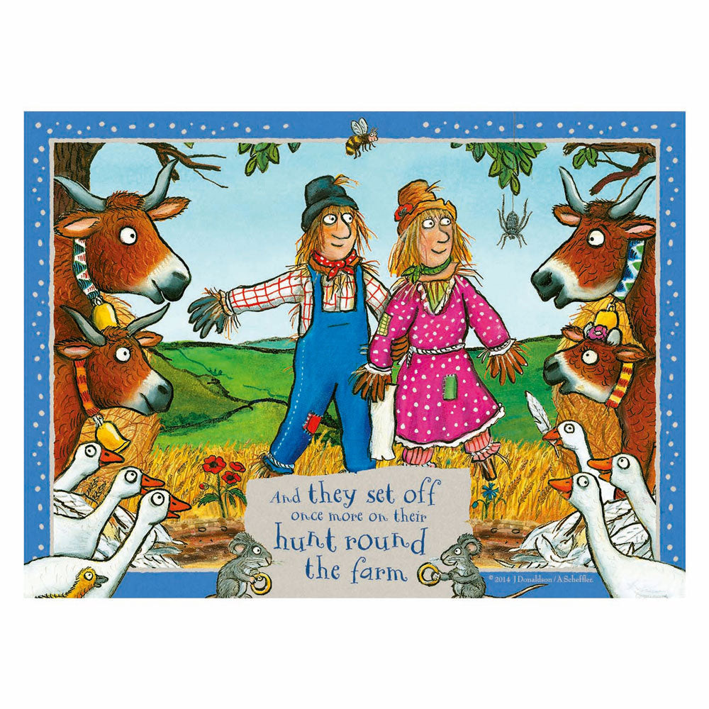 Puzzle Ravensburger Matrimonio alla fattoria - 4 puzzle