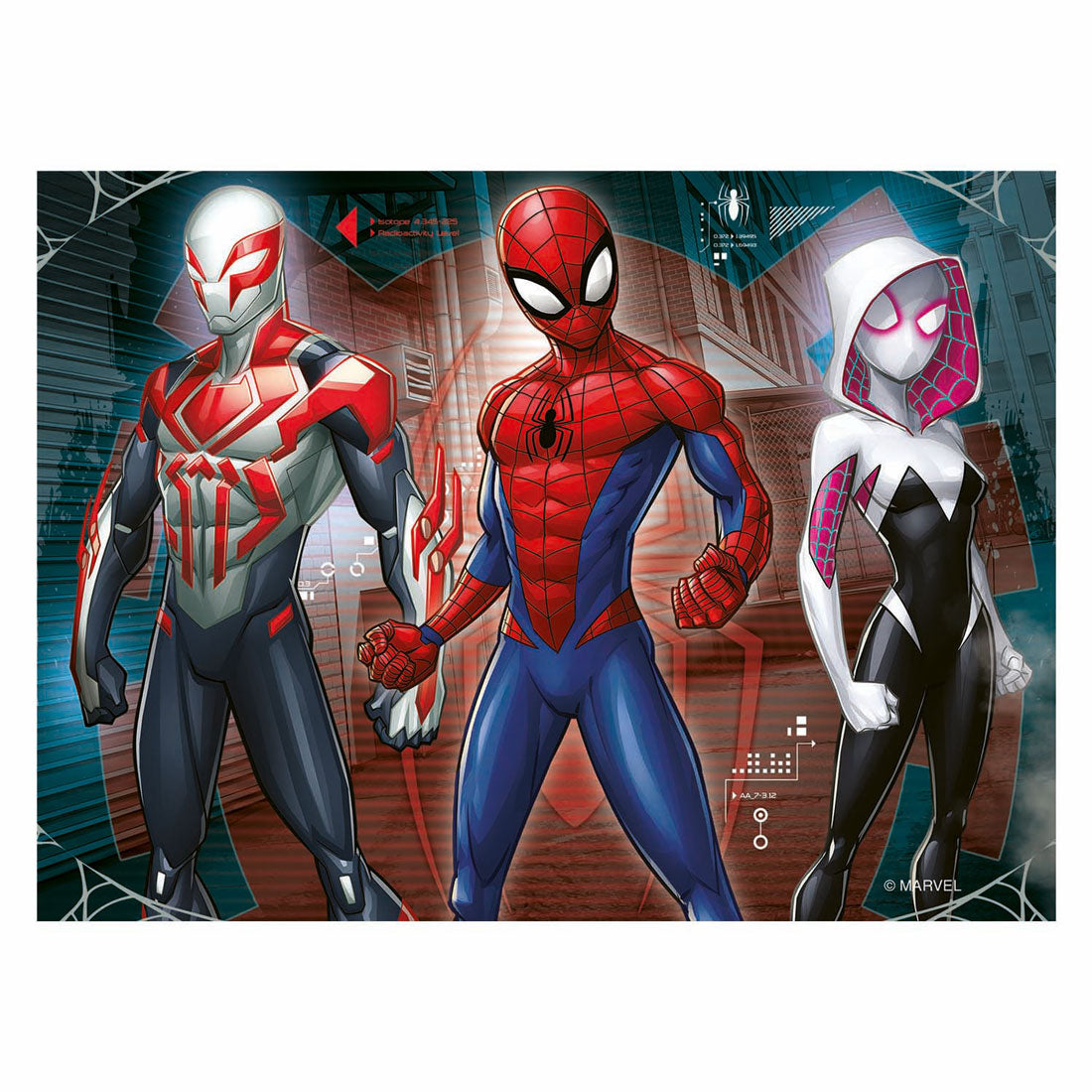 Ravensburger marvel spider-man 4-in-1 puzzel