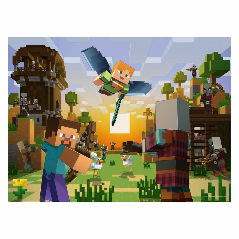Puzzle Ravensburger Minecraft - 150 pezzi. xxl