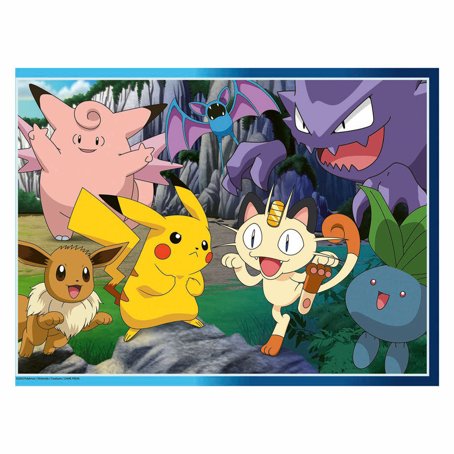 Rompecabezas Ravensburger atrapa a los Pokémon - 300 piezas. xxl