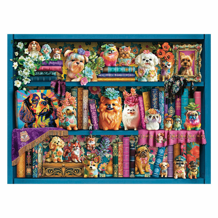 Ravensburger rompecabezas valiosos perros de porcelana - 500 piezas.