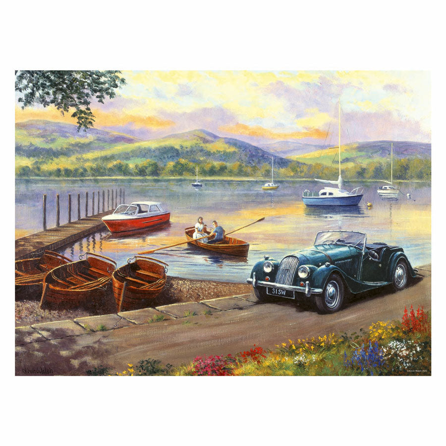 Ravensburger rompecabezas de los lagos - 500 piezas.