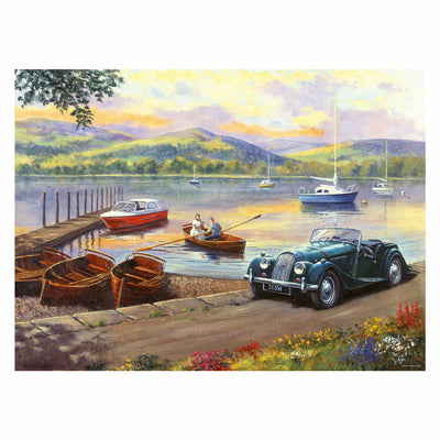 Ravensburger rompecabezas de los lagos - 500 piezas.