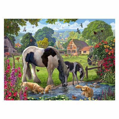 Ravensburger Puzzle Hadlow Ponies 500 piezas