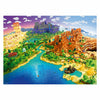 Puzzle Ravensburger Minecraft - 500 pezzi.