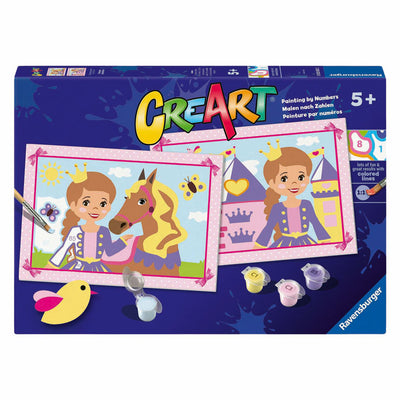 Ravensburger creart pintura por números - princesitas