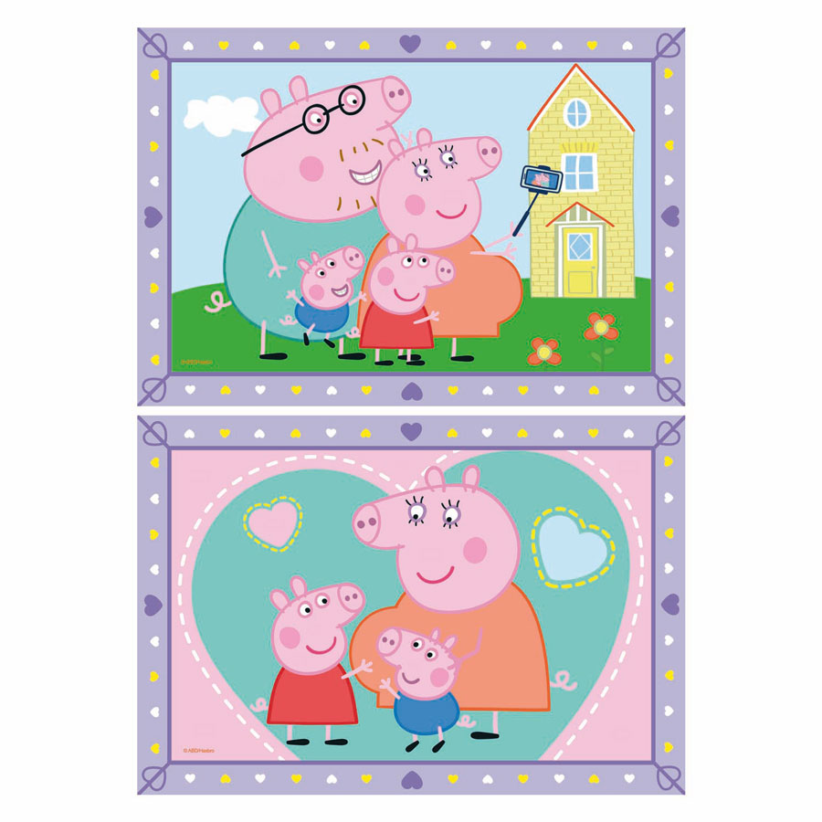 Ravensburger creart schilderen op nummer - la familia de peppa
