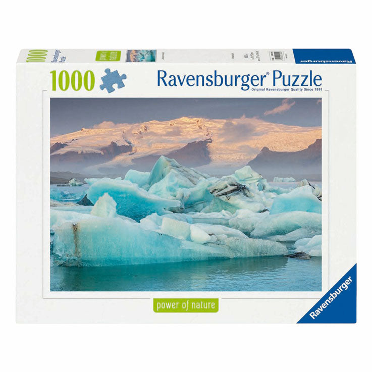 Puzzle Ravensburger jokulsarlon islanda - 1000 pezzi.