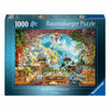 Ravensburger rompecabezas de la terraza mediterránea Vista de 1000 piezas