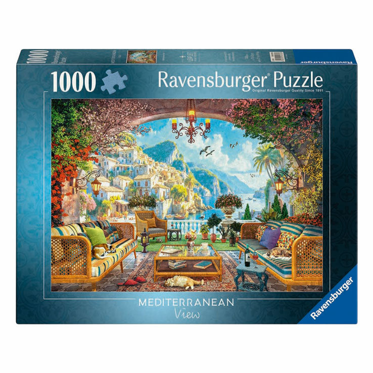 Ravensburger Puzzle Mediterranean Terrace View 1000 pieces