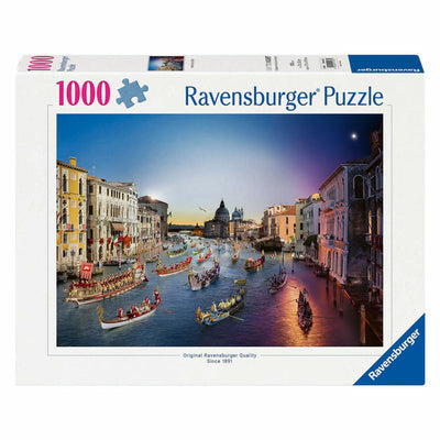 Ravensburger rompecabezas Venecia día a noche 1000 piezas