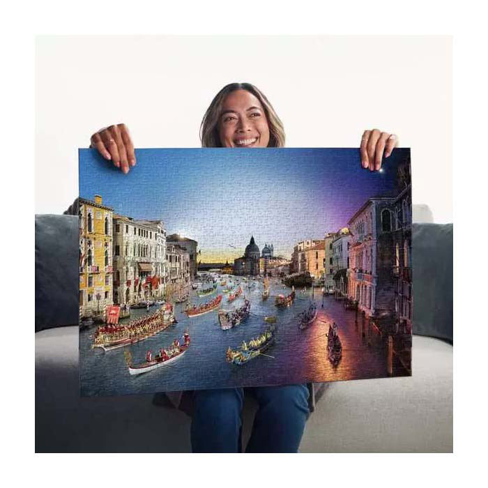 RAVENSBURGER PULLS VENEZIONE GIORNO A NOTTE 1000 pezzi