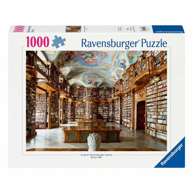 Ravensburger rompecabezas biblioteca pública de nueva york - 1000 piezas.