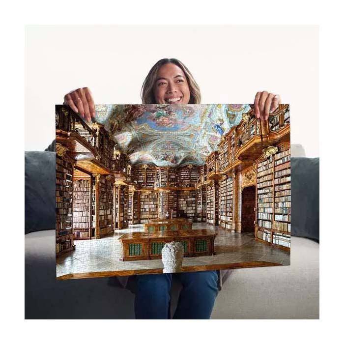 Ravensburger rompecabezas biblioteca pública de nueva york - 1000 piezas.