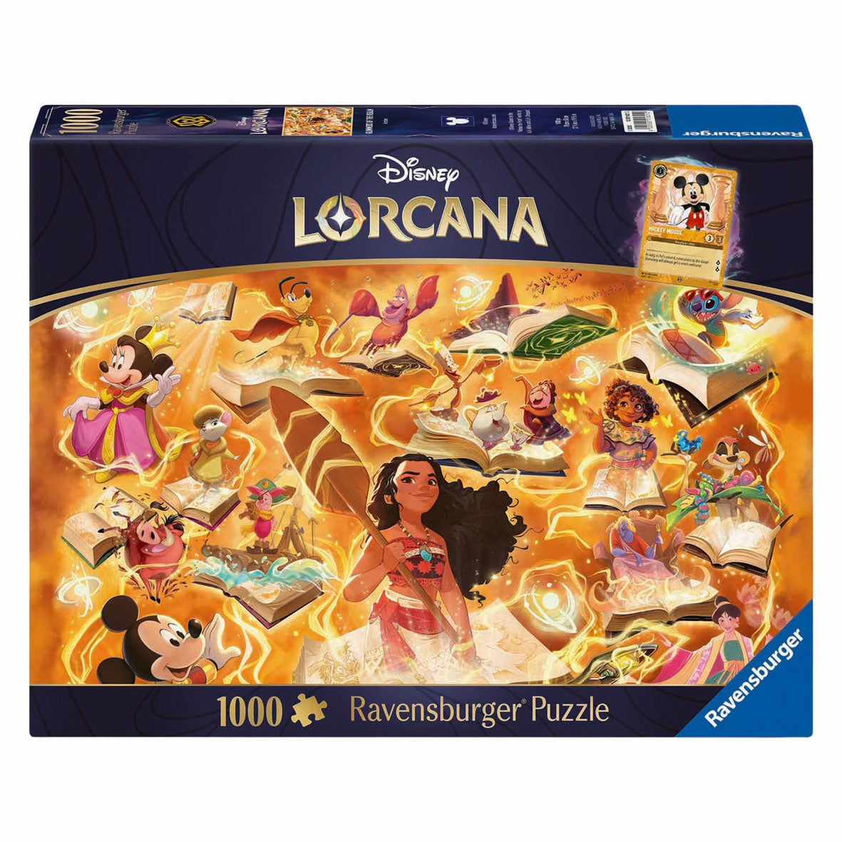 Ravensburger rompecabezas Disney Lorcana Gimmers of the Realm: Ámbar - 1000 uds.