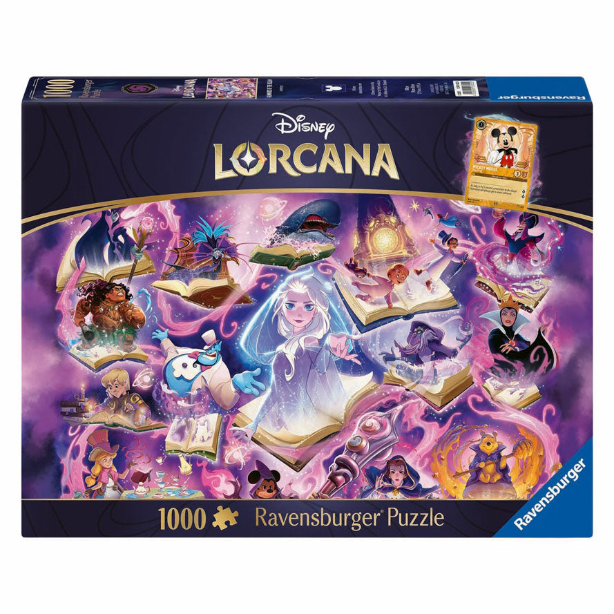 Ravensburger rompecabezas Disney Lorcana Gimmers of the Realm: Amatista - 1000uds.