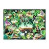 Puzzle Ravensburger Disney Lorcana Gimmers of the Realm: Emerald - 1000 pezzi.
