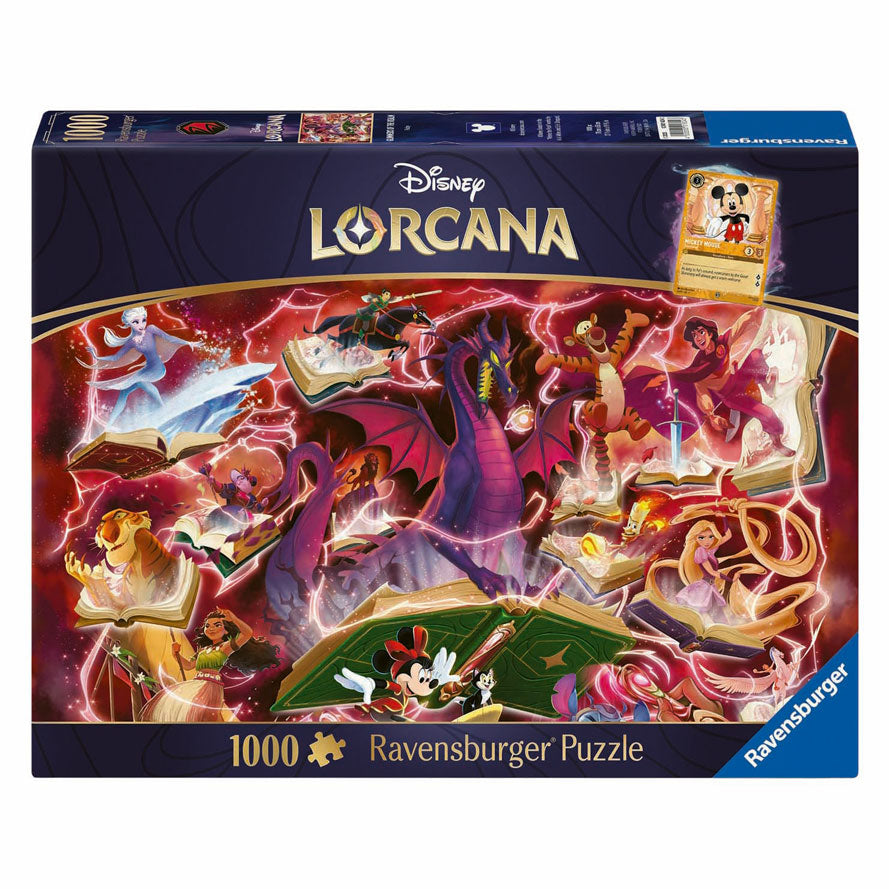 Ravensburger rompecabezas Disney Lorcana Gimmers of the Realm: Ruby - 1000 uds.