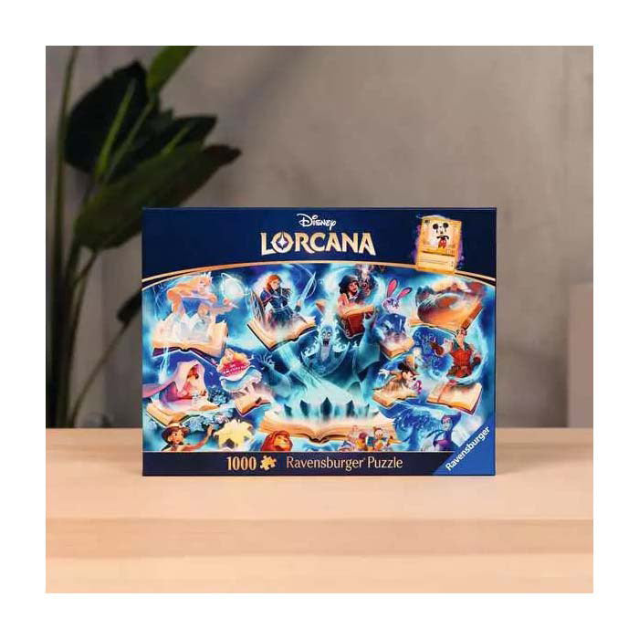 Puzzle Ravensburger Disney Lorcana Gimmers of the Realm: Zaffiro - 1000 pezzi.