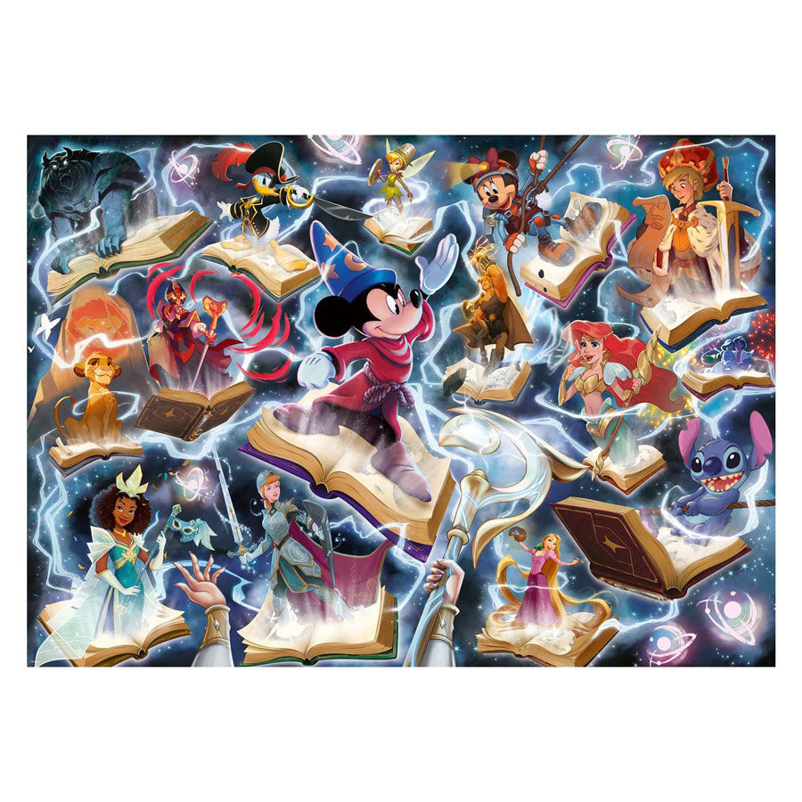 Ravensburger rompecabezas Disney Lorcana Glimmers of the Realm: Acero - 1000ud.