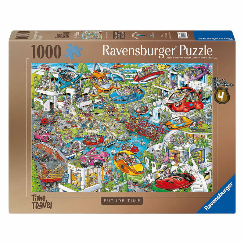 Puzzle Ravensburger Time Travel 4 Future - 1000 pezzi.