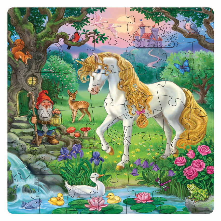 Ravensburger rompecabezas de madera unicornio - 44 piezas