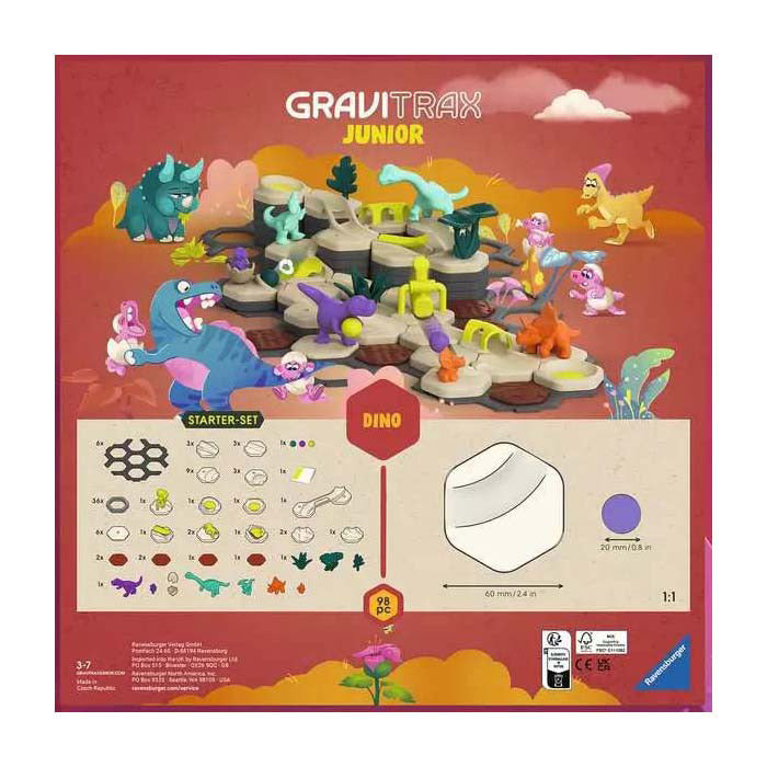 Espansione Ravensburger Gravitrax Junior Dino