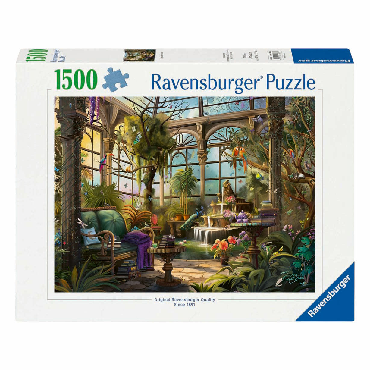 Ravensburger rompecabezas el invernadero - 1500 piezas.
