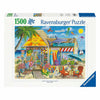 Puzzle Ravensburger Surf's Up - 1500 pezzi.