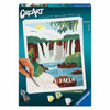 Ravensburger creart dipingi con i numeri - cascate di Iguazu