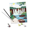 Ravensburger creart dipingi con i numeri - cascate di Iguazu