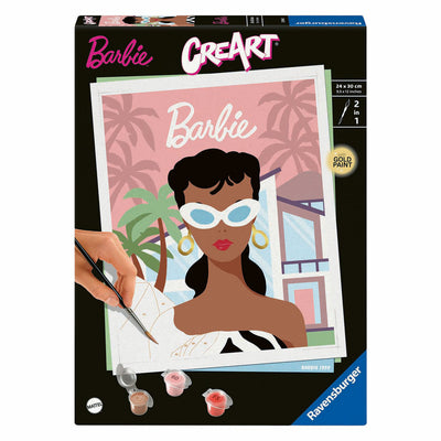 Ravensburger creart dipingi con i numeri - barbie