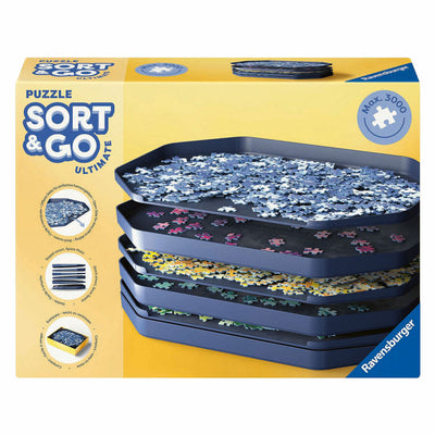 Ravensburger Puzzle sort and go premium - clasificador de rompecabezas - 6 piezas.